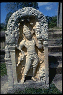 Dvarapala or Guard Stone near Thuparama Dagoba