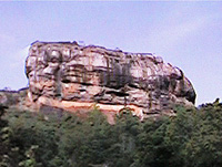 The Sigiriya Rock